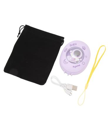 Electric Hand Heater USB Hand Warmer ABS Rechargeable Fast Heating for Hiking Purple