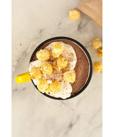 Popkor Documentary Popcorn - Butter Caramel & Tahiti Vanilla - Sweet & Crispy Cinema Snacks (5x100g Pack) | Better Than Cinema! - Buy Online on GoSupps.com