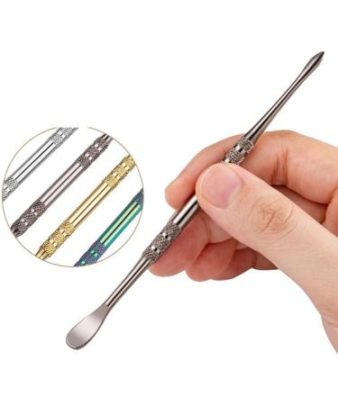 Stainless Steel Nail & Cuticle Care: Precision Toolsfor At-Home Manicures & Pedicures-Expert(Golden) - Buy Online on GoSupps.com
