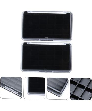 FOMIYES 6 Pcs 24 Empty Eye Shadow Box Makeup Containers Empty Watercolor Palette Cosmetic Case Powdery Paint 11.5x6.7cmx3pcs As Shownx3pcs - Buy Online on GoSupps.com