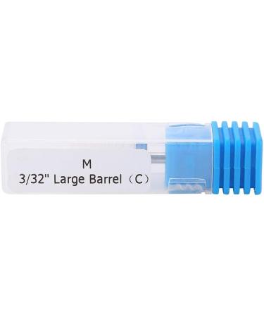 Nail Drill Bit Ceramic Cylinder Shape Manicure Pedicure Tool with Display Base - White 05 - Buy Online on GoSupps.com