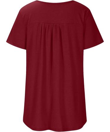 Summer Floral Print Women's Tunic Top - Short Sleeve Blouse for Leggings | Plus Size XX-Large - Buy Online on GoSupps.com