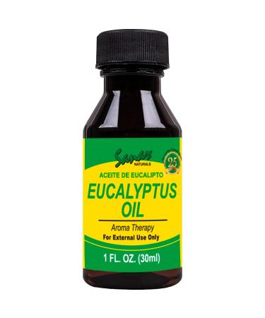 Sanar Naturals Eucalyptus Oil 1 fl oz - Aroma Therapy and Skin Care 1 Fl Oz (Pack of 1)