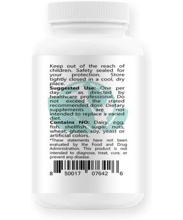 Cu 1.5mg Copper Citrate Capsules - Supports Nervous System, Collagen Synthesis, and Energy Production - 100 Count - Buy Online on GoSupps.com