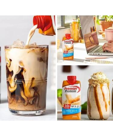 Premier Protein Premier Caramel High Protein Shake 11 Fl Oz (Pack of 15) - Buy Online on GoSupps.com