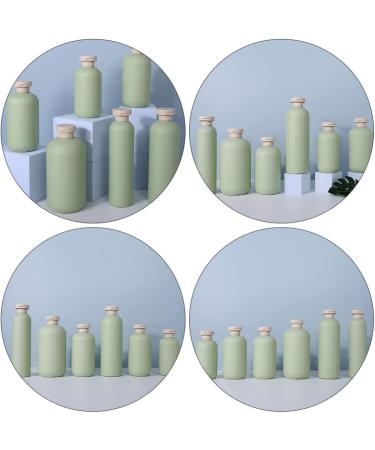 minkissy 3pcs Flip Cap Shampoo Bottles Empty Sub Package Squeeze Bottles Shower Gel Bottle Refillable Containers for Shampoo Lotions Cream Wash Conditioner Green 1 16.3x7.6cm - Buy Online on GoSupps.com