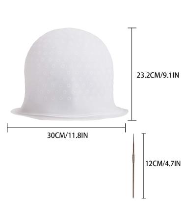 Yebeauty Highlight Cap - Professional Silicone Hair Highlighting Dyeing Cap with Hook | 1 Set - Buy Online on GoSupps.com