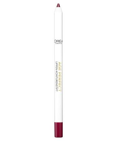 L'Or al Paris Age Perfect Lip Set - Helen Mirren's No. 706 Perfect Burgundy Lipstick & Lipliner | Intensive Care & Shine - Buy Online on GoSupps.com