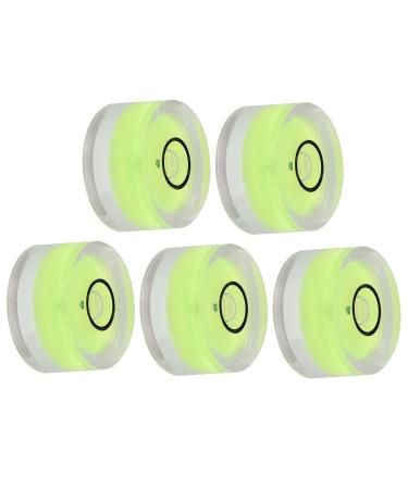 Mini Bubble Compact and Beautiful 5 Pieces 15mm Bubble Portable for Horizontal Calibration of Electronic Scale Balance - Buy Online on GoSupps.com