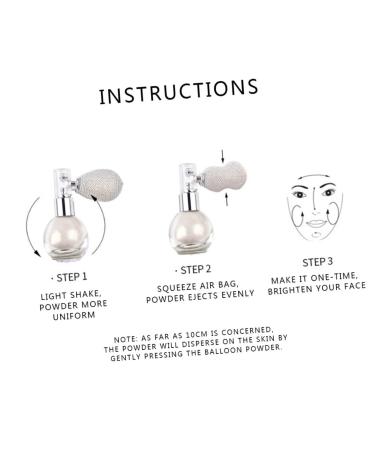 NOLITOY Women Highlighter Spray - 4pcs Body Glitter - Flashing Cosmetic Makeup - Buy Online on GoSupps.com