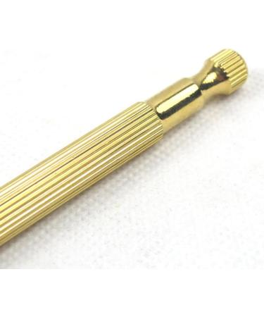 COHEALI Massage Tools Massage Tools Chiro Board Flex Tools Ear Point Probe with Built-in Spring Body Stimulator Acupressure Pen(Golden) Massage Tools Chiro Board Chiro Board - Buy Online on GoSupps.com