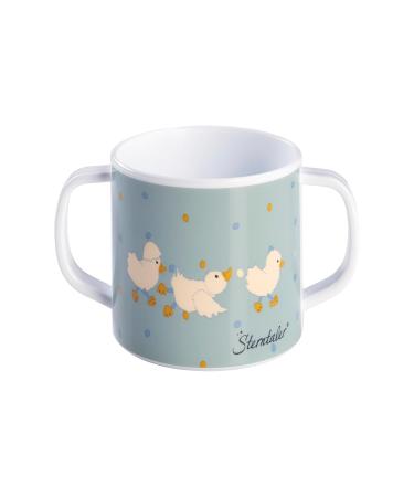 Cockpage Set Duck Edda Lou Steingr n | 5-Piece Dining Set for Kids - Non-Slip Handle Cup Plates Bowl Spoon & Fork - Perfect for Boys & Girls - International Shipping Available - Buy Online on GoSupps.com