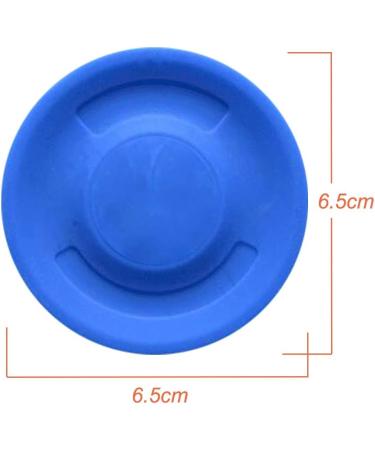 Juhonnz Mini Frisbee 6 Pack - Colorful Silicone Flying Discs for Kids Adults & Dogs - Flies Over 60 Meters | Perfect for Outdoor Games - Buy Online on GoSupps.com