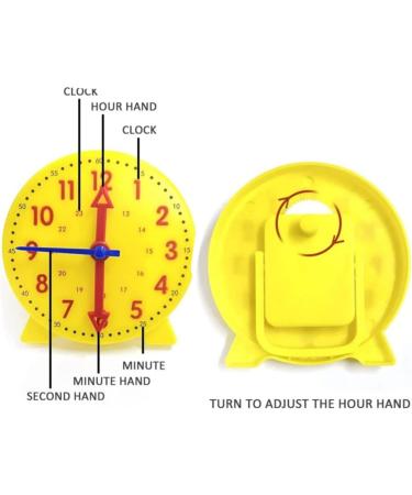 Bobozhong Learning Watch - Educational 12/24 Hour Clock Toy for Toddlers | Time Teaching & Calendar Fun - Buy Online on GoSupps.com