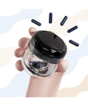 Denture Box with Sieve - Portable Leak-Proof Container for False Teeth Mouth Guards & Retainers - Black Denture Storage Solution - Buy Online on GoSupps.com