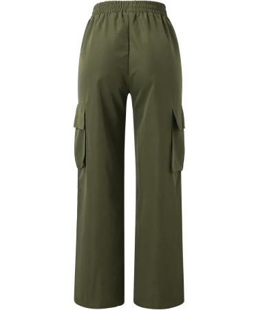 Shop Y2K Women's Parachute Pants - Vintage Baggy Cargo Pants & E-Girl Streetwear - 90s Style Green 3XL - Buy Online on GoSupps.com