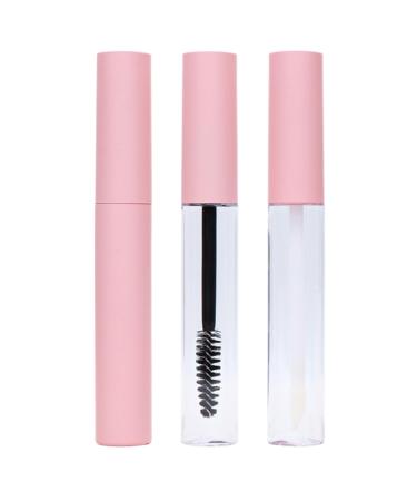 Empty Mascara Tube 3Pcs Mascara Tube and Wand 10ml Empty Lip Gloss and Eyeliner Tube Refillable Mascara Tubes Empty for Castor Oil