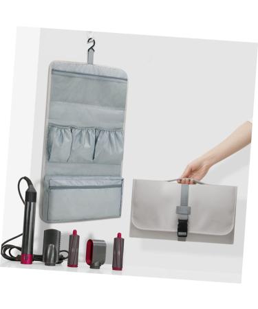 Baluue 4pcs Multifunctional Storage Bag Travel Pouch for Hair Styling Tools Folding Comb Men Leather Grey 69X35CMx4pcs Greyx4pcs - Buy Online on GoSupps.com