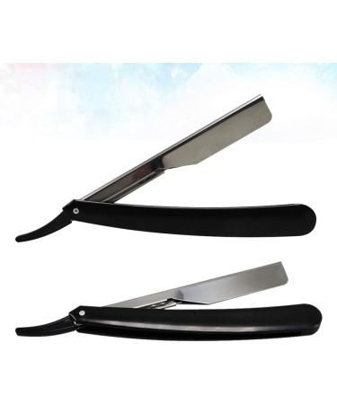 Minkissy 2-in-1 Foldable Safe Razor for Men | Manual Hairdresser Shaver & Razor Blade Tool - Buy Online on GoSupps.com