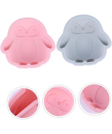 FELTECHELECTR 2pcs Baking Mold Molds Penguin-Shape Cartoon Cake Silicone - Buy Online on GoSupps.com