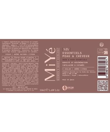  MiY MiY | Serum + Hair Oil Pack | Hair Growth & Anti-Hair Loss | Keratin Vegan Omega 3 6 9 Aloe Vera Ginkgo Biloba Oil Complex | Made in France - Buy Online on GoSupps.com