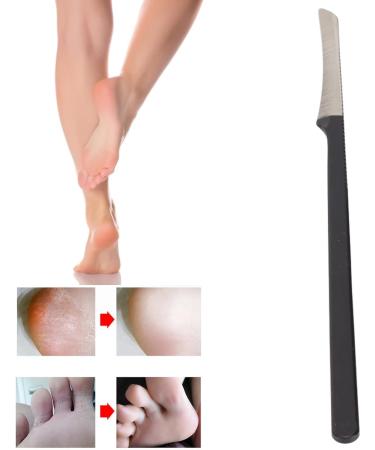 Saluaqui Pedicure Knife Pedicure Knife for Feet Professional Home Salon Stainless Steel Dead Skin Calluses Remover Scraper for Nail Corn Callus - Buy Online on GoSupps.com