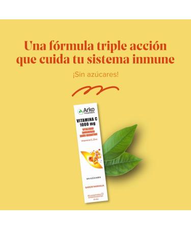  Arkopharma Arkovital Vit C 1000mg 20 Comp Eferv X2 - Buy Online on GoSupps.com