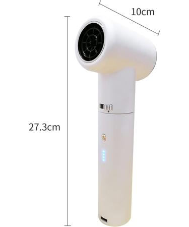 Travel Hair Dryer Portable Cordless Hair Dryer 3 Temperatures/Speeds Rechargeable Camping Hair Dryer Gift for Women - Buy Online on GoSupps.com