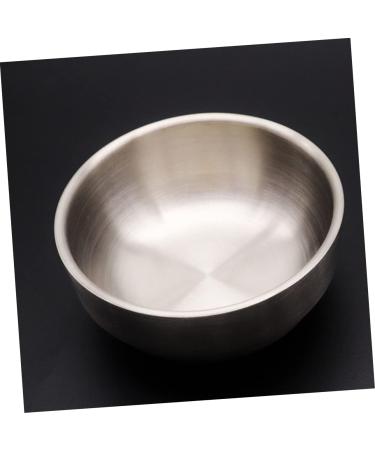 Minkissy 2pc Men's Shaving Set - Rustproof Steel Grooming Tools & Shaving Bowl with Brush - Premium Quality Key Bowl for Men - Buy Online on GoSupps.com