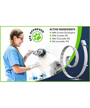 LORDDDON Repellent Dog Collar with Reflectors, Adjustable Design - 8 Months Protection - Small, Medium, Large - Buy Online on GoSupps.com