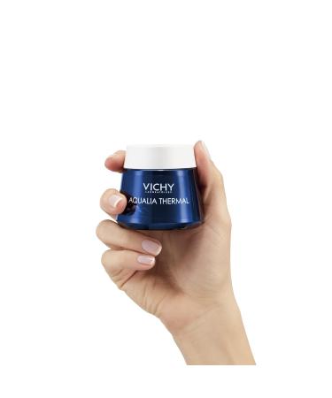 Vichy Aqualia Thermal Spa Night Cream & Overnight Mask with Hyaluronic Acid - 2.54 Fl. Oz - Buy Online on GoSupps.com