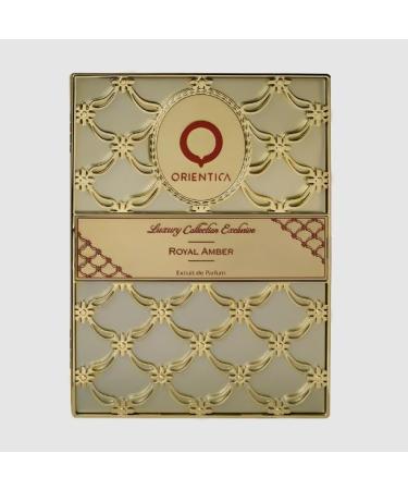 Orientica Luxury Collection Exclusive Royal Amber Extrait de Parfum - 2.7oz/80ml - Gourmand Fragrance for Women Women's Perfume with Notes of Bergamot Melon Vanilla & Pineapple - Buy Online on GoSupps.com