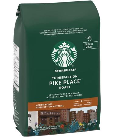 Starbucks Pike Place Roast Ground Coffee Medium Roast 793 Grams (Pack of 4) - Buy Online on GoSupps.com