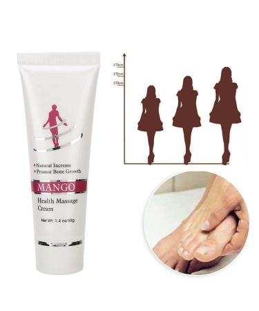 40g Natural Body Growth Foot Cream & Muscle Massage Oil - Promote Bone Growth & Foot Care - Buy Online on GoSupps.com