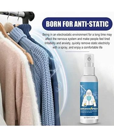 LDREAMAM Static Cling Remover Static Remover for Clothes Anti Static Spray Static Eliminator Spray Wrinkle Release Spray for Clothes and Other Fabrics 100 ml - Buy Online on GoSupps.com