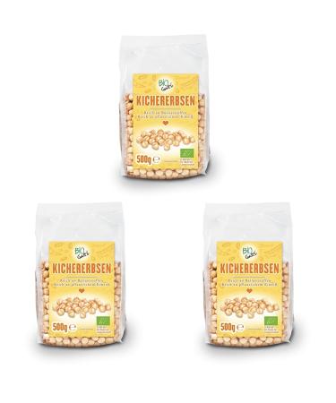 Biogust Organic Chickpeas 500 g (pack of 3) 500 g (pack of 3)