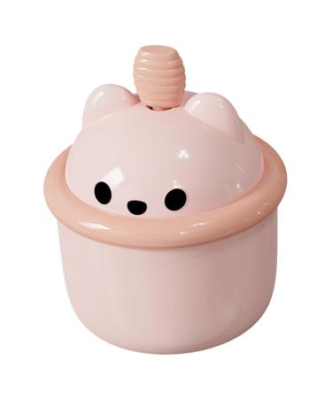 Healeved Facial Cleanser Foamer Face Cleanser Bubble Foamer Rich Foam Maker Small Foams Maker Cup for Washing Face Foam Pump Bottle Cups Face Foamer Cup Bear Product Pink The Face Abs 6.80X6.50X6.50CM Pink