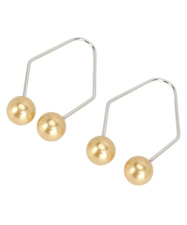 Facial Dimple Maker - 2 Pairs Trainer Balls for Cheeks | Create Dimples & Enhance Your Smile (Champagne Gold - Buy Online on GoSupps.com