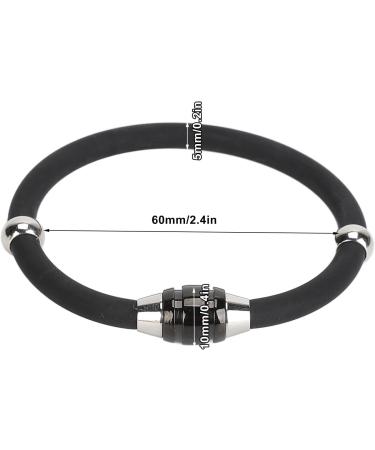 Anti-Static Bracelet | Elastic Negative Ion Silicone Band for Sleep & Sports | 18cm Portable Design - Buy Online on GoSupps.com
