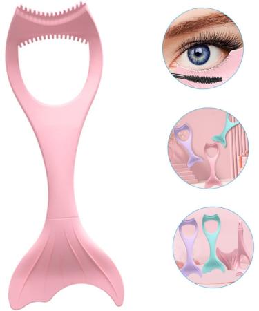 Ipetboom Shape Girl Make Compact Reusable Wing for Comb Stencil Up Makeup Professional Mermaid Protection 15X5.7CM Pink - Buy Online on GoSupps.com