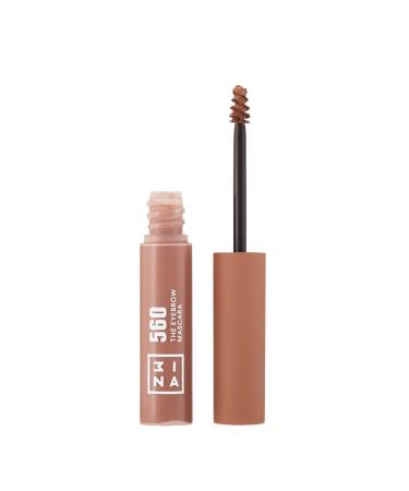 3ina makeup - The Eyebrow Mascara 560 - Dark Blond - Fixed Volume - Non -adhesive gel formula - density & fuller eyebrows - multiplier effect - gel formula - vegan - cruples