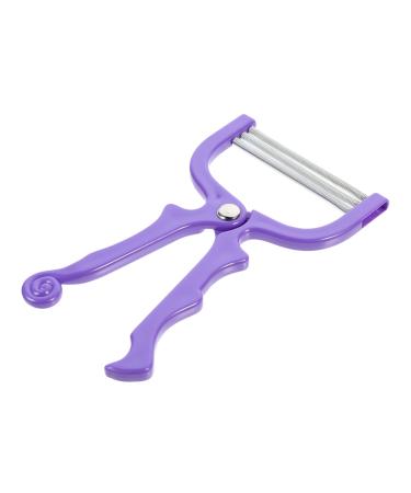 VALICLUD pilateur Manuel Visage Ressort En Acier Inoxydable Taille Compacte pilation Precise Femmes Zones Visage Poign e Antid rapante Usage Quotidien