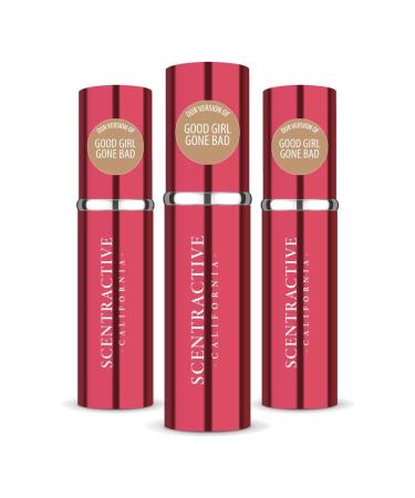 CA Perfume Impression of Good Girl Gone Bad For Women Replica Version Fragrance Dupes Concentrated Long Lasting Eau de Parfum Spray Refillable Atomizer Bottle 0.17 Fl Oz/5ml-X3 BY KLN GOOD GIRL GONE BAD IMPRESSION 0.51 Fl Oz (Pack of 1)