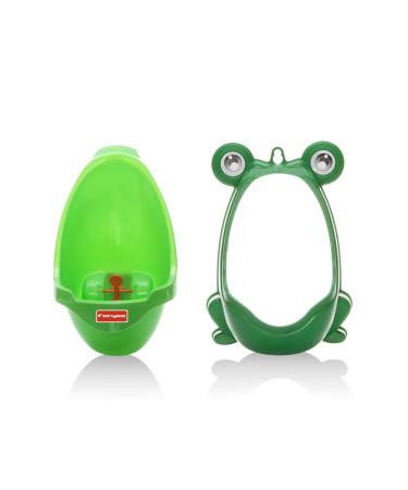 Foryee Cute Frog Potty Training Urinal for Boys - Blackish Green with Funny Aiming Target - Buy Online on GoSupps.com