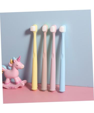Coolhiya 6th Children's Travel Manual Toothbrush - Portable Toddler & Adult Toothbrush for Home Use - Buy Online on GoSupps.com