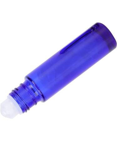 Filfeel 10ml Roller Bottles for Essential Oils | Blue Glass DIY Bottles with Roller Ball - Outlet-Safe and Refillable - Buy Online on GoSupps.com