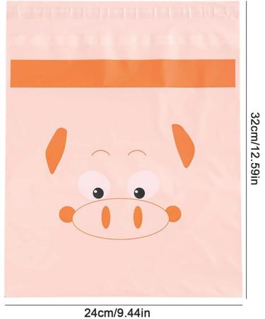 Car Trash Bags Easy Stick-On Multi-Purpose Garbage Bags | -Adhesive Vomit Bags Water-Proof Garbage Bag for Motion Sickness Bedroom Rowces 15 Pink Pigs - Buy Online on GoSupps.com