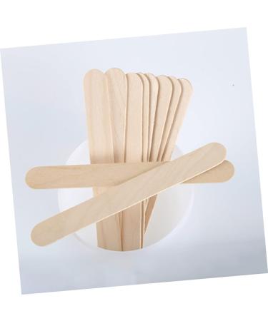 Beaupretty 200 STK Waxed Wooden Applicator Sticks - Professional Hair Removal Device for Nose & Body Waxing - Buy Online on GoSupps.com