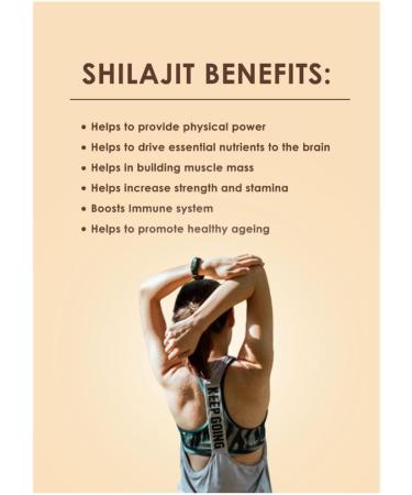 Purest Himalayan Shilajit Resin 100% Pure with Fulvic Acid - 15g | Energy & Immune Support - Buy Online on GoSupps.com