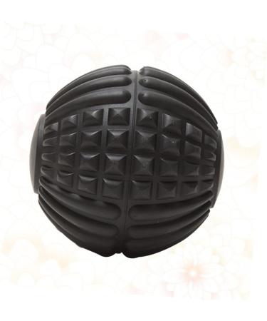 Beavorty Black Muscle Massage Ball - Vibration & Fascia Relief for Fitness Yoga & Mobility Exercises - Buy Online on GoSupps.com